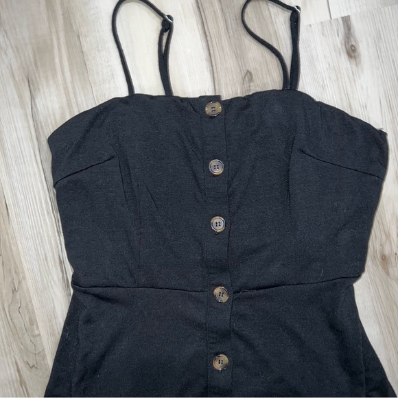 SUMMER DRESS with button front and spaghetti straps - Picture 3 of 5